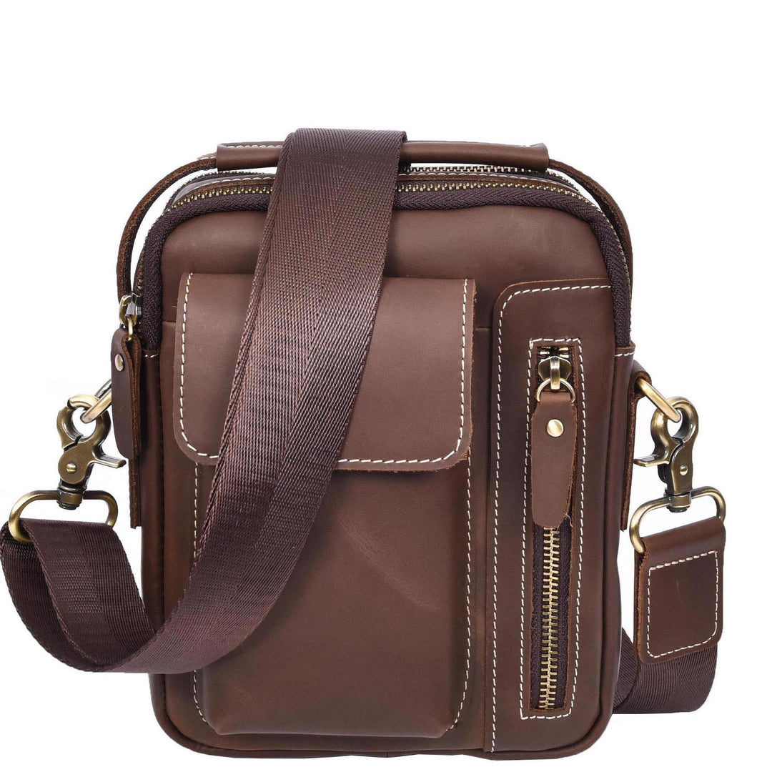 Leather Crossbody Bag